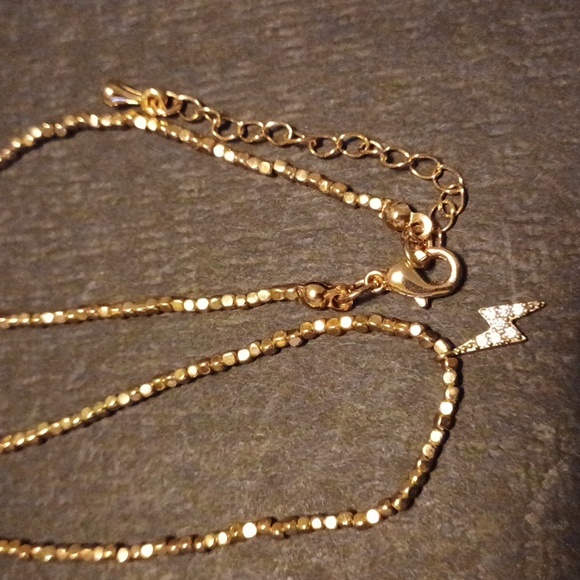 ⚡️⚡️⚡️Dainty lightening bolt choker. - Picture 8 of 8